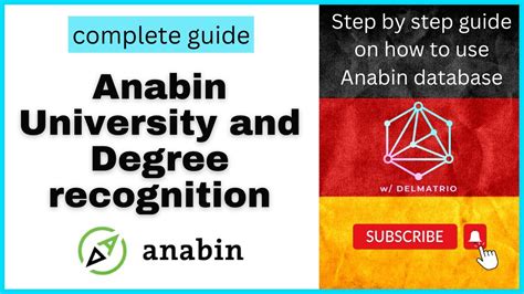 anabin degree